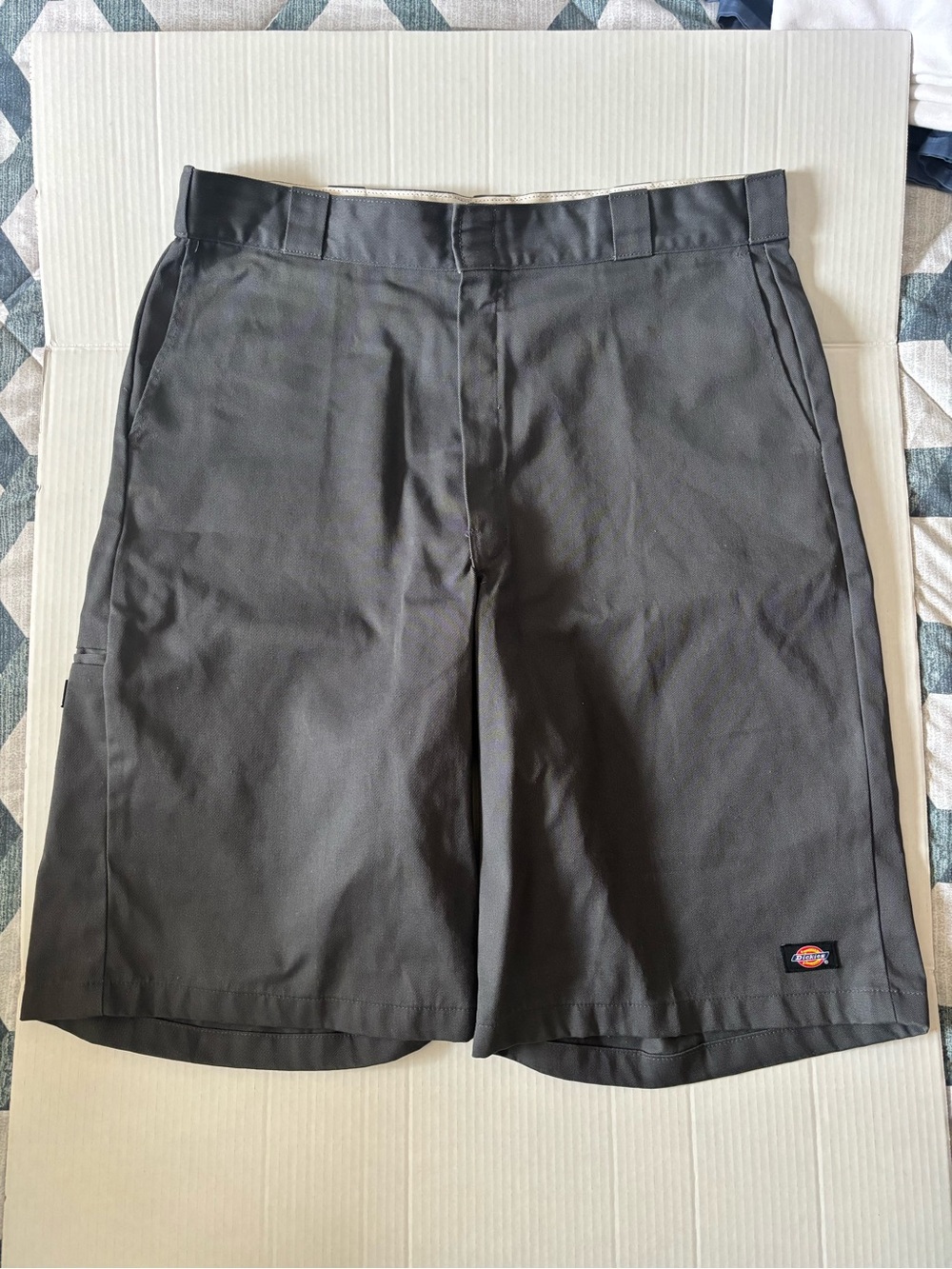 Dickies Men’s Grey Cargo Work Shorts